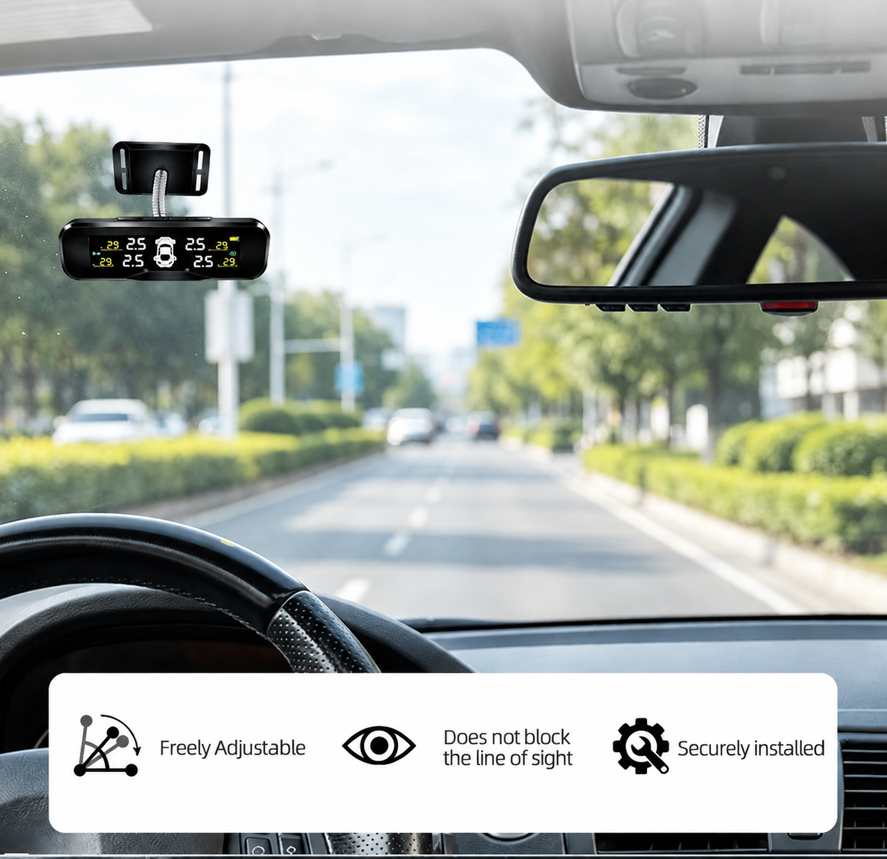 Latest company case about S9 TPMS Adjustable Bracket: Flexible Installation for Different Vehicle Applications