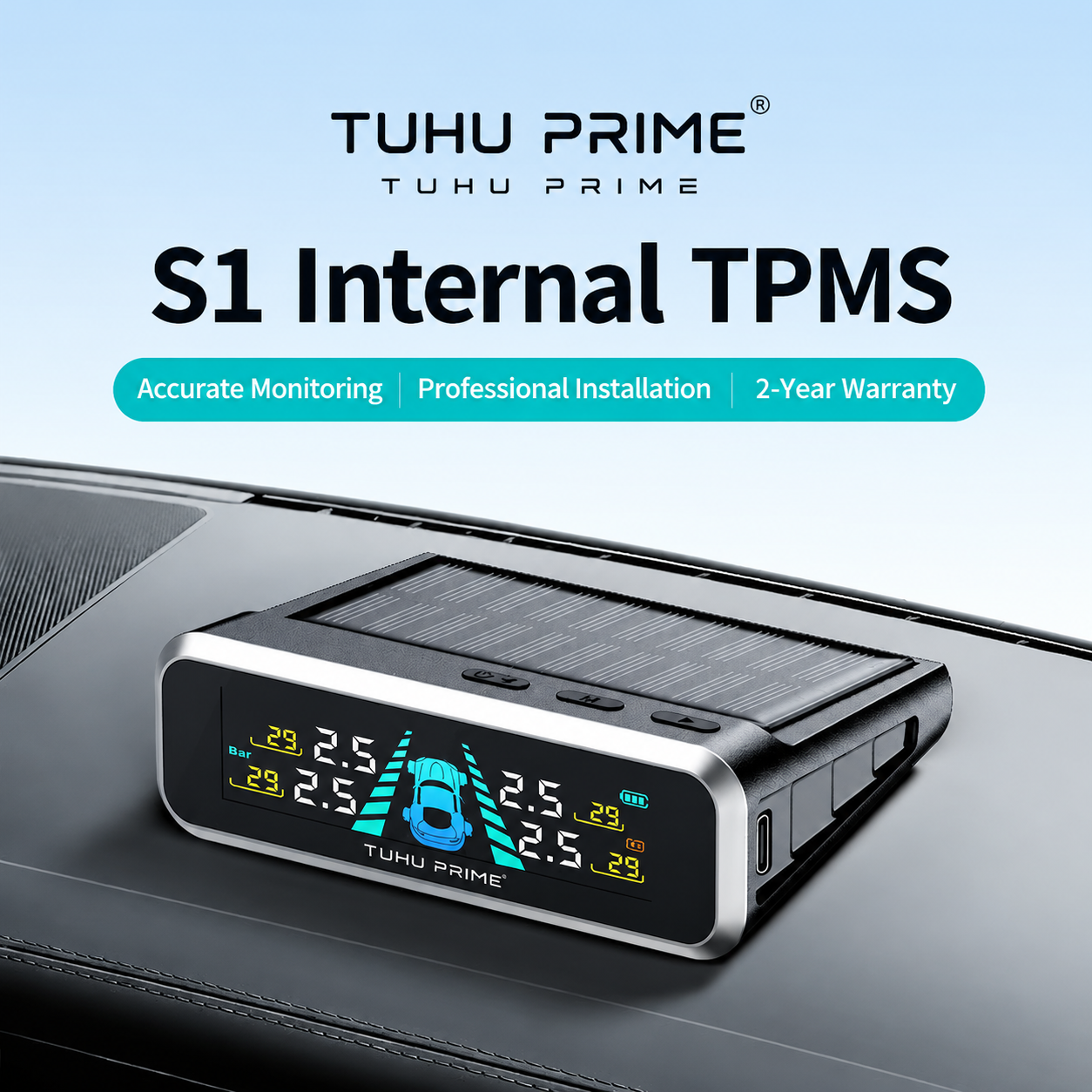 Latest company case about JYS × TUHU PRIME From Product Development to Real-World Use: The Wind Eye S1 Internal TPMS